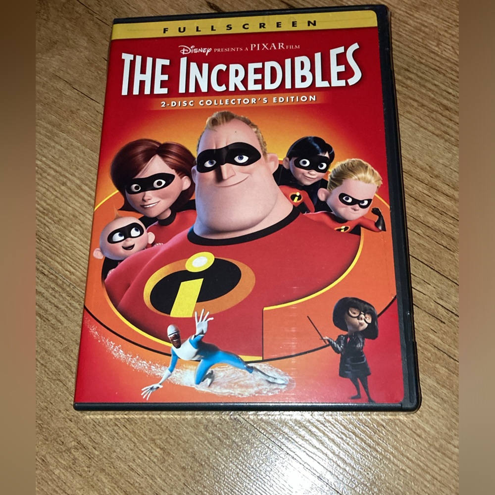 THE INCREDIBLES 2-DISC COLLECTOR’S EDITION DVD NEW SEALED WITH SLIP COVER